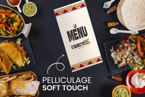 menu finition soft touch