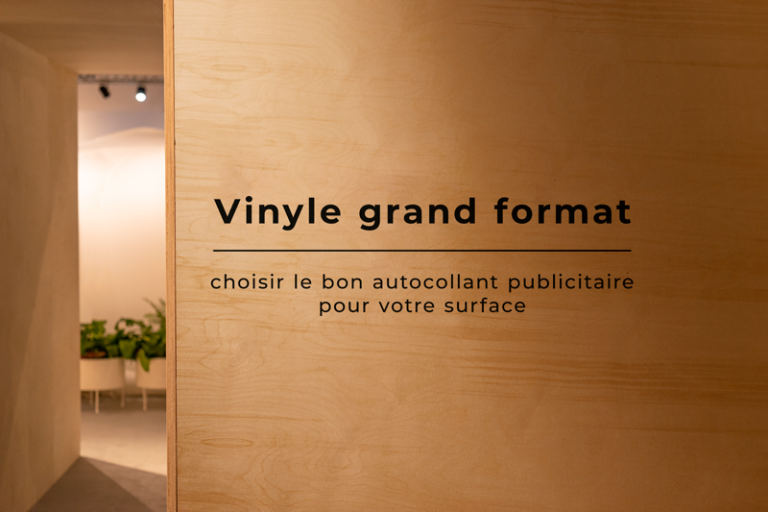 Autocollant Grand Format Choisir Le Bon Vinyle Publicitaire Pour Votre Surface Blog Obiprint