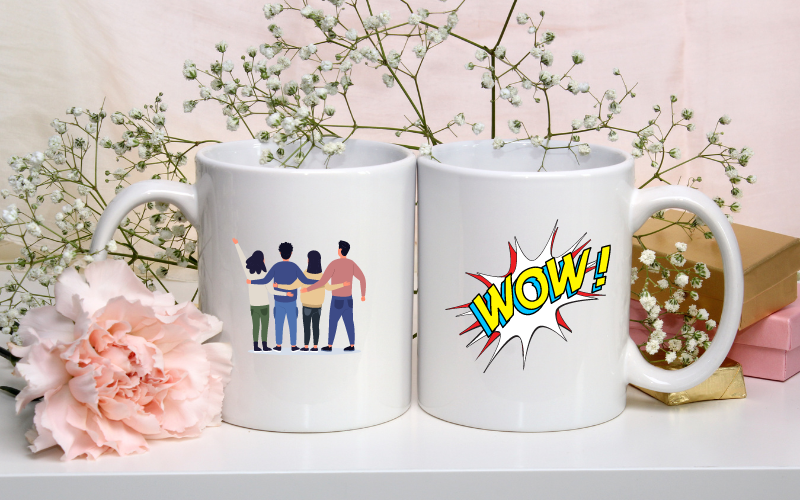 les mugs sont une attention très appréciés et qui permettent de développer sa marque facilement